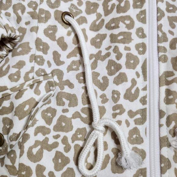 Leopard Print Lined Jacket - Picture 3 of 5